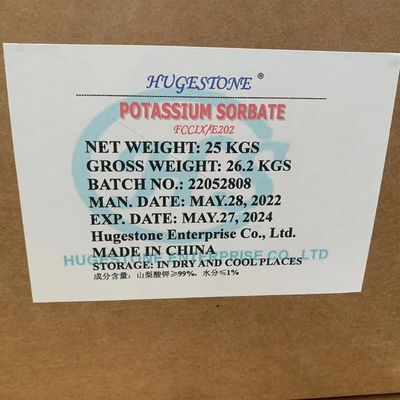 Potassio sorbato di qualità alimentare La scelta nutriente per la conservazione degli alimenti