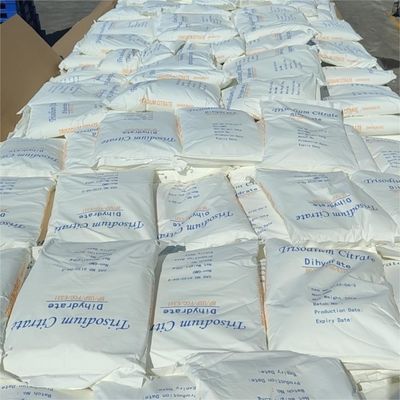 Citrato di sodio alimentare Na3C6H5O7 con certificazione ISO e CAS 68-04-2