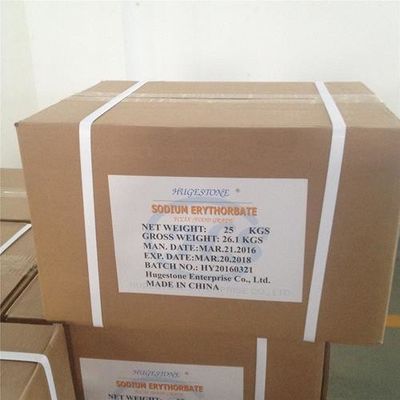 Erythorbate di sodio di grado alimentare C6H7NaO6 in materiale di imballaggio in carta