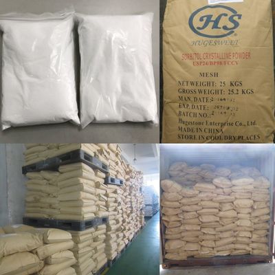 Dolcificante alimentare Sorbitolo C6H14O6 CAS 50-70-4 con e Densità 1,489 g/cm3