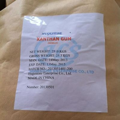 Additivo alimentare gomma xantana C35H49O29 CAS 11138-66-2 con stabilizzazione HS n. 39139000