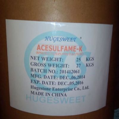 Performance superiore Acesulfame-K per ingredienti alimentari naturali Mfcd00043833 C4H4KNO4S