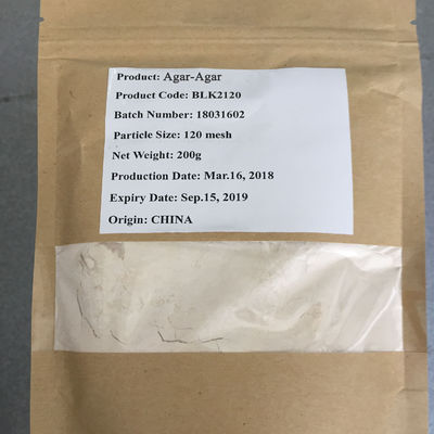 1200 Formula molecolare C12h18o9 N Agar Agar per applicazioni alimentari