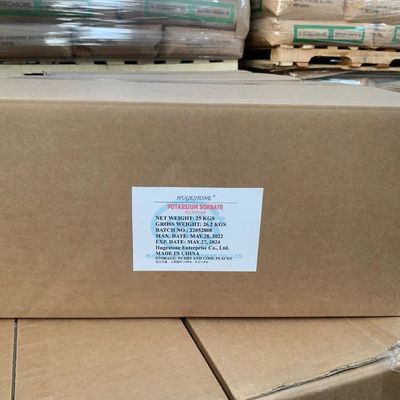 Sorbato di potassio di qualità alimentare per la conservazione degli alimenti Einecs numero 212-755-5